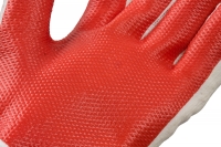 Baumwollhandschuhe mit Latexbeschichtung, profiliert