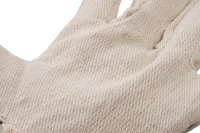 Baumwoll-Kperhandschuh, mit Strickbund