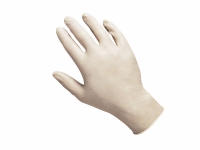 Latex-Einmalhandschuhe, natur, 100 Stck