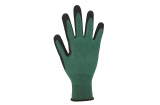 Cut-resistant gloves, nitrile microfoam coated, green, 10 pairs